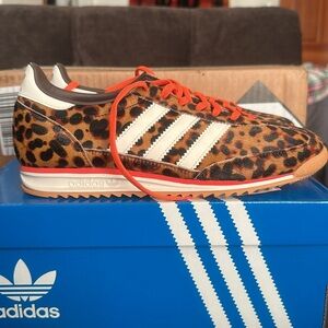 Adidas SL 72 OG Dark Brown/Off White/Semi Impact Orange sneakers  Women’s size 8